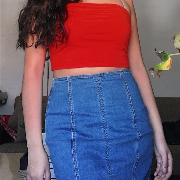 Pacsun Jean Skirt - Picture 2 of 5